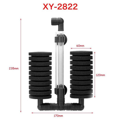 Filtre d'aquarium pour Aquarium réservoir de poissons pompe à Air écumeur filtre éponge biochimique Aquarium Bio filtre Filtro Aquario pratique - Animaleriex