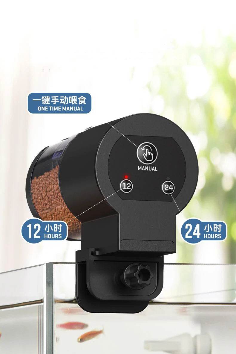 Mangeoire automatique pour Aquarium, synchronisation intelligente, 100Ml, mangeoire automatique pour poissons rouges, grande capacité - Animaleriex