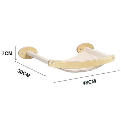 Corde d'escalade murale pour chat, 1 pièce, pédales en bois massif et corde en Sisal, entraînement des chatons, meulage des griffes, meubles d'intérieur pour chat - Animaleriex