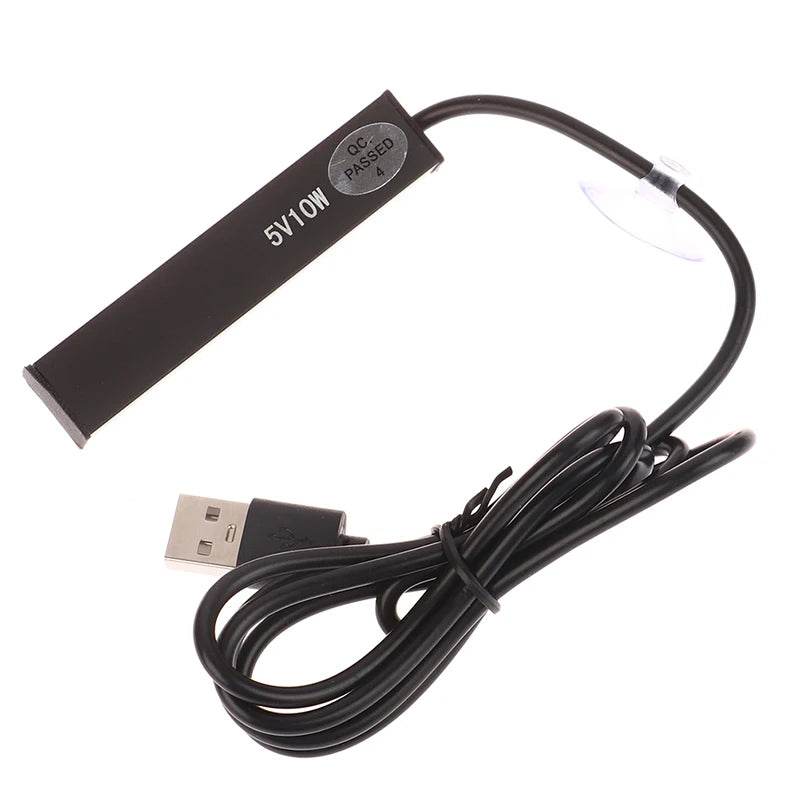 Mini chauffe-aquarium 5/10W, 1 pièce, chargeur USB, pour petit Aquarium, économie d'énergie, Protection contre la surchauffe, accessoires - Animaleriex