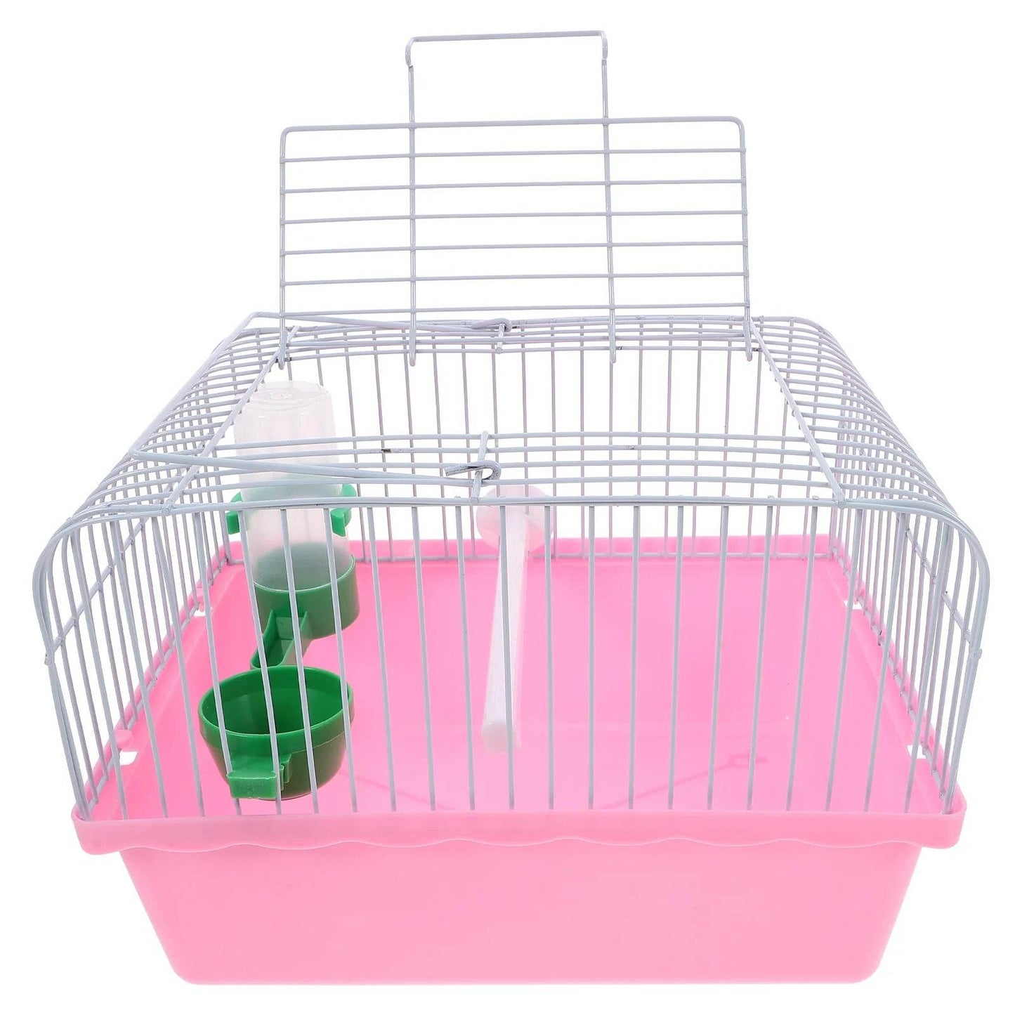 Cage à oiseaux Portable de transport pour perroquets, perruches, Conure, petite Cage de transport pour animaux de compagnie, poignée pliable, respirante, pour l'extérieur, Multi - Animaleriex