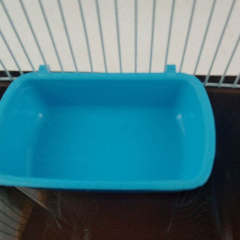 Petit bol distributeur de nourriture pour animaux de compagnie, Cage à Hamster, bol suspendu, dispositif de consommation d'eau, tasse d'alimentation pour oiseaux, écureuils et lapins - Animaleriex