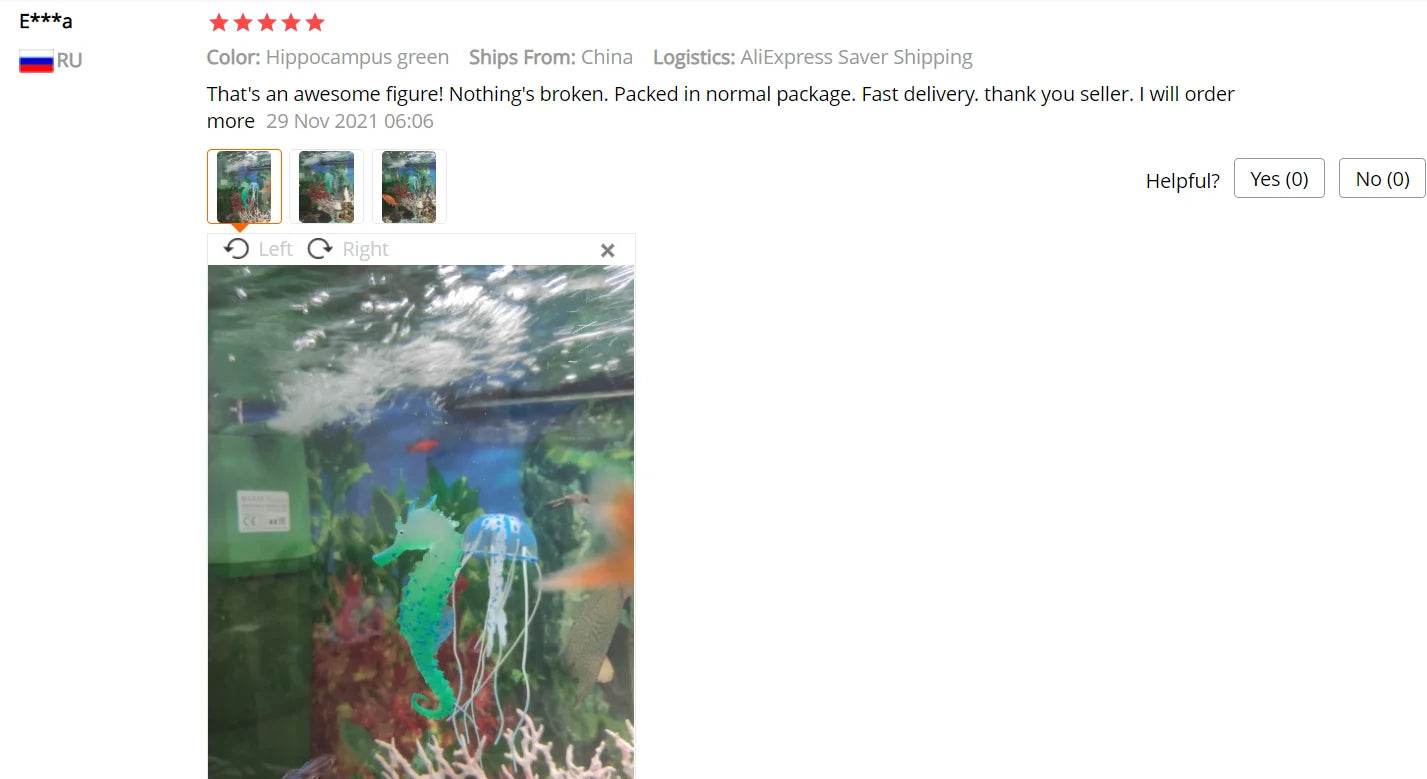 Aquarium artificiel lumineux, poisson-lion, paysage en Silicone, faux poisson flottant, lueur dans la nuit, ornement, décoration de la maison - Animaleriex